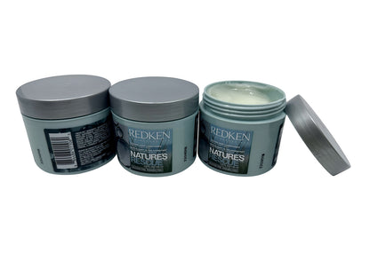 Redken Natures Rescue Cooling Deep Conditioner All Hair Types 4.2 OZ Set of 3