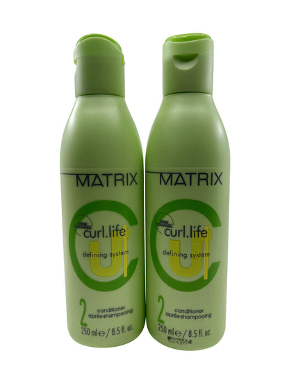 Matrix Curl Life Defining System Level 2 Conditioner 8.5 OZ Set of 2