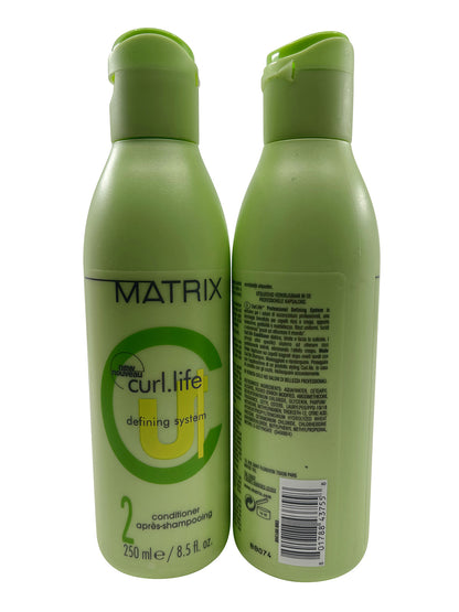 Matrix Curl Life Defining System Level 2 Conditioner 8.5 OZ Set of 2