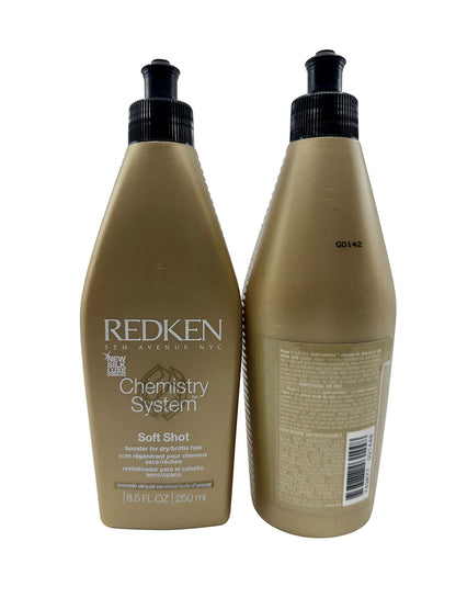 Redken Chemistry System Soft Shot Booster for Dry & Brittle Hair 8.5 OZ Set of 2