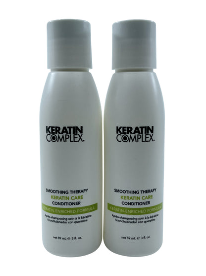 Keratin Complex Smoothing Therapy Keratin Care Conditioner 3 OZ Set of 2