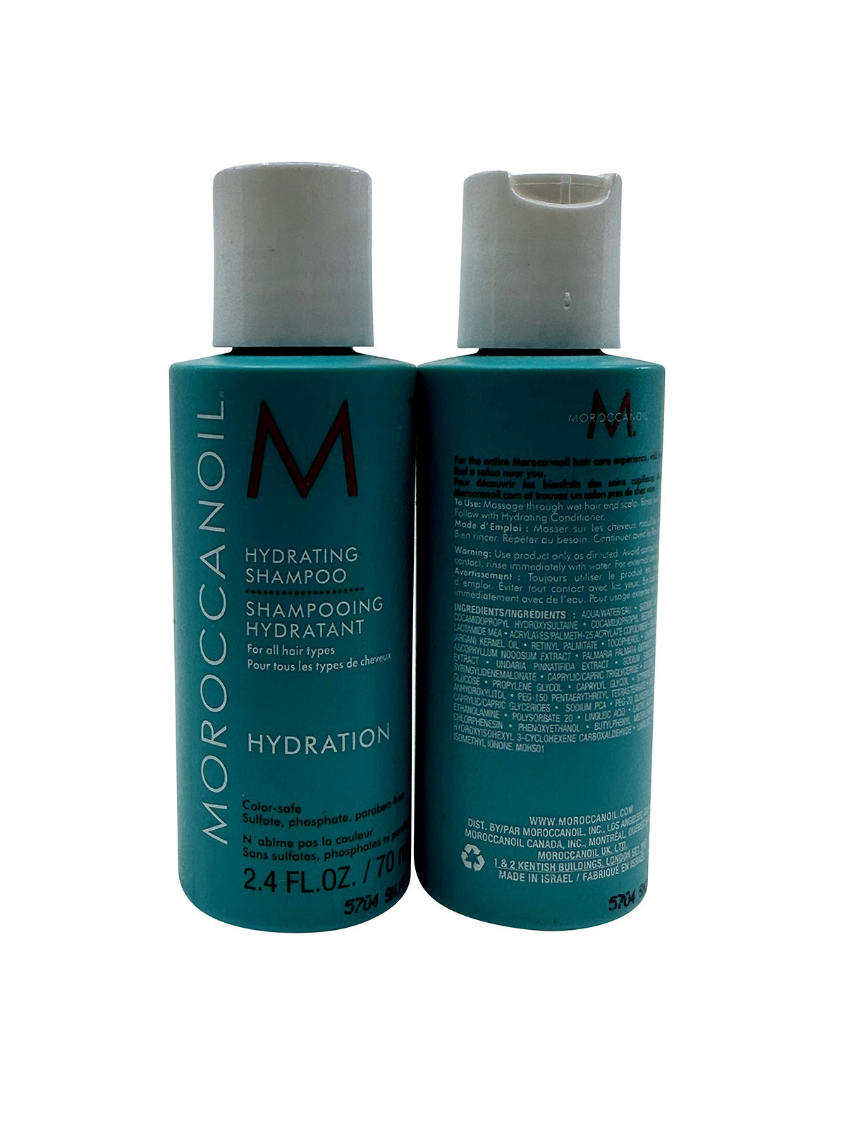 Moroccanoil Hydrating Shampoo All Hair Types 2.4 OZ Set of 2