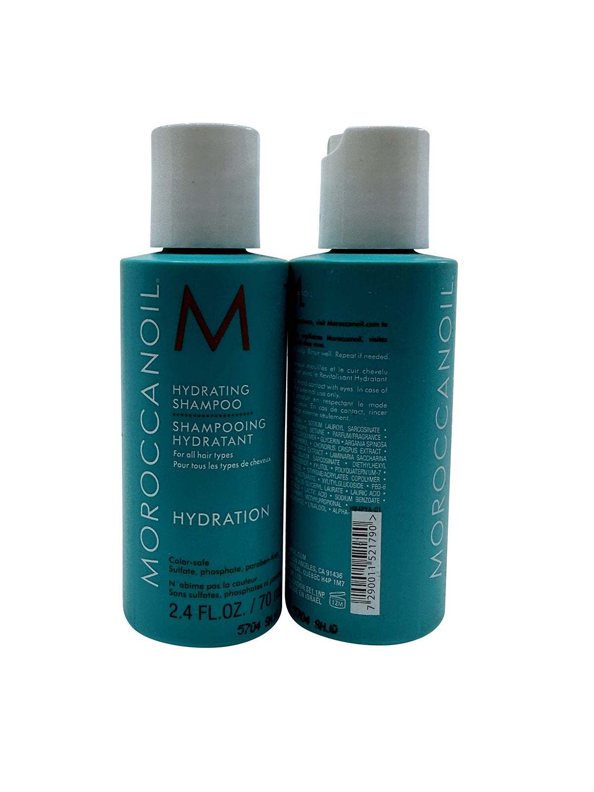 Moroccanoil Hydrating Shampoo All Hair Types 2.4 OZ Set of 2