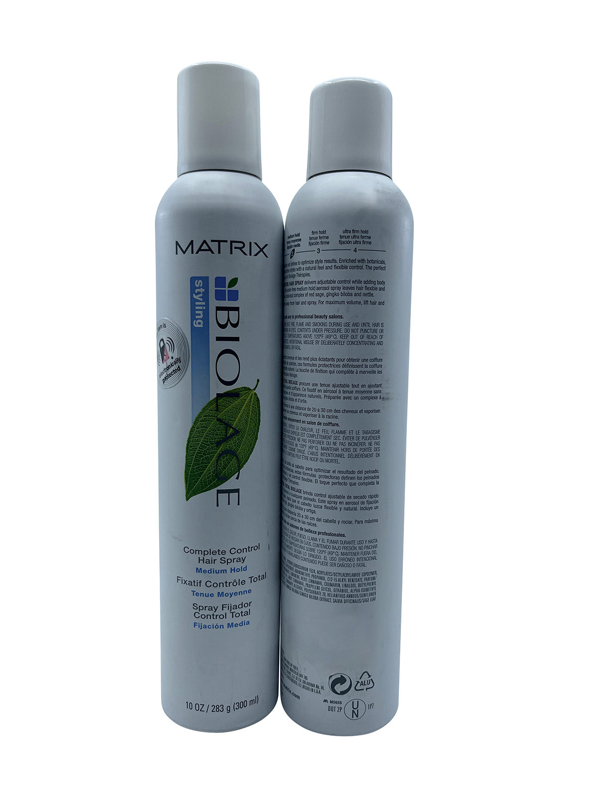 Matrix Biolage Complete Control Hair Spray Medium Hold 10 OZ Set of 2