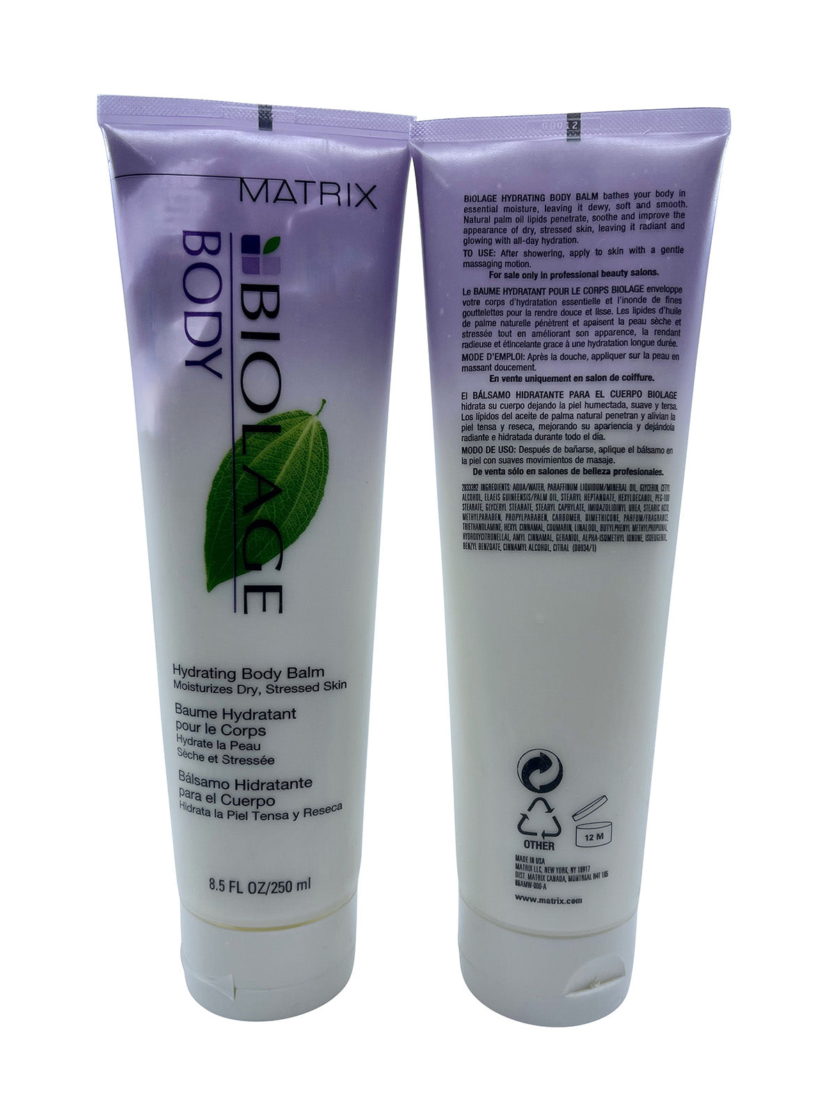 Matrix Biolage Body Hydrating Body Lotion 8.5 OZ Set of 2