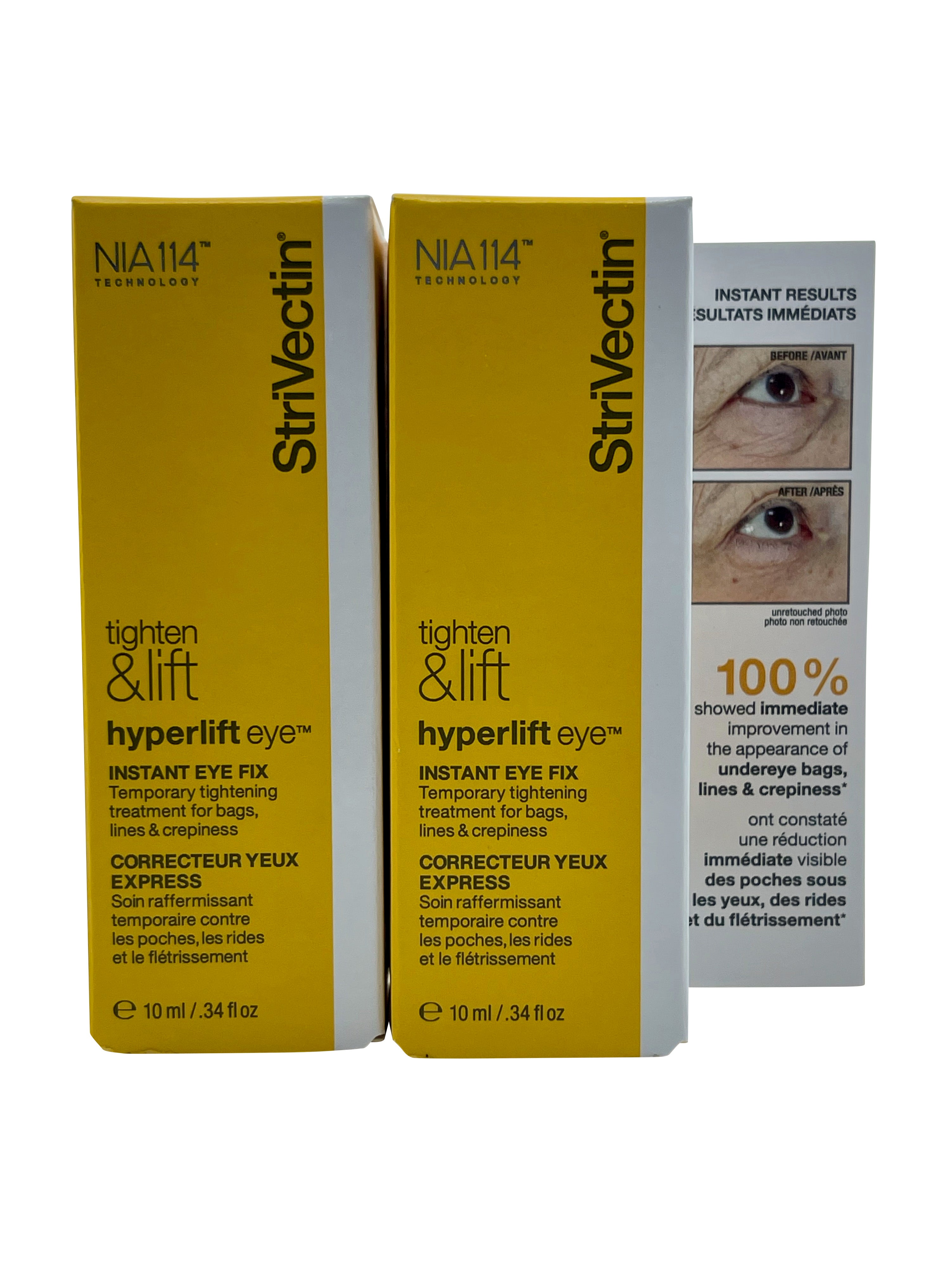 StriVectin Hyperlift Eye Instant Eye Fix 0.34 OZ Set of 2