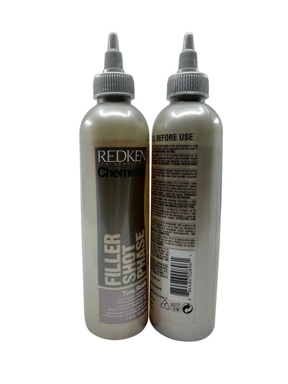 Redken Chemistry Filler Shot Phase Time Reset Porous & Weak Hair 7.6 OZ Set of 2