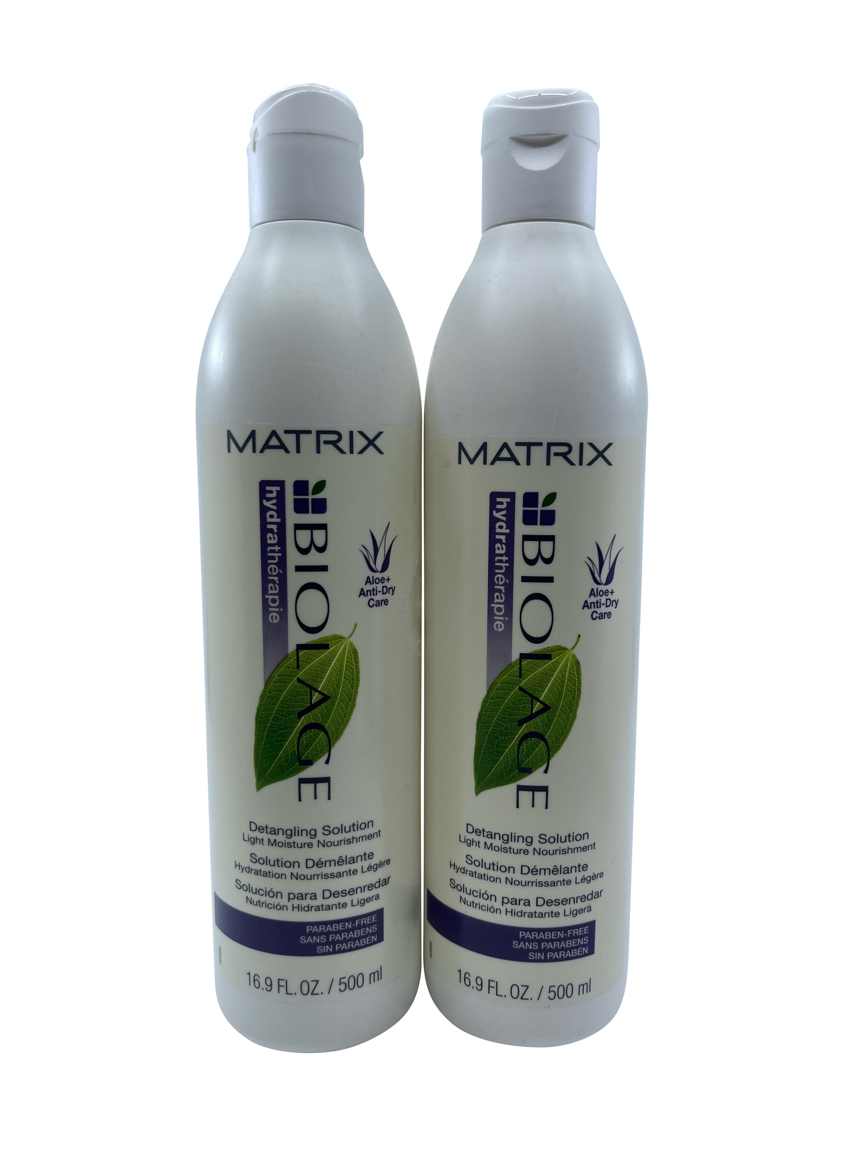 Matrix Biolage Detangling Solution Light Moisture 16.9 OZ Set of 2