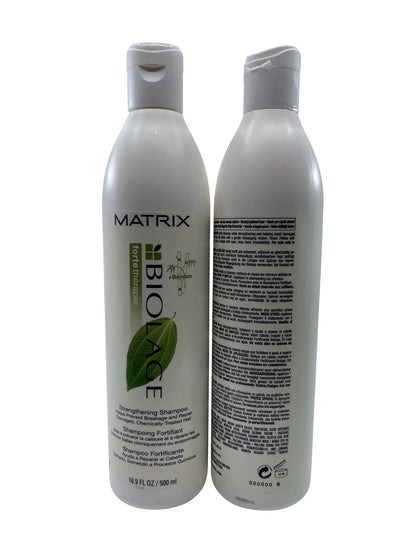 Matrix Biolage Strengthening Shampoo Damaged & Treated Hair 16.9 OZ Set of 2