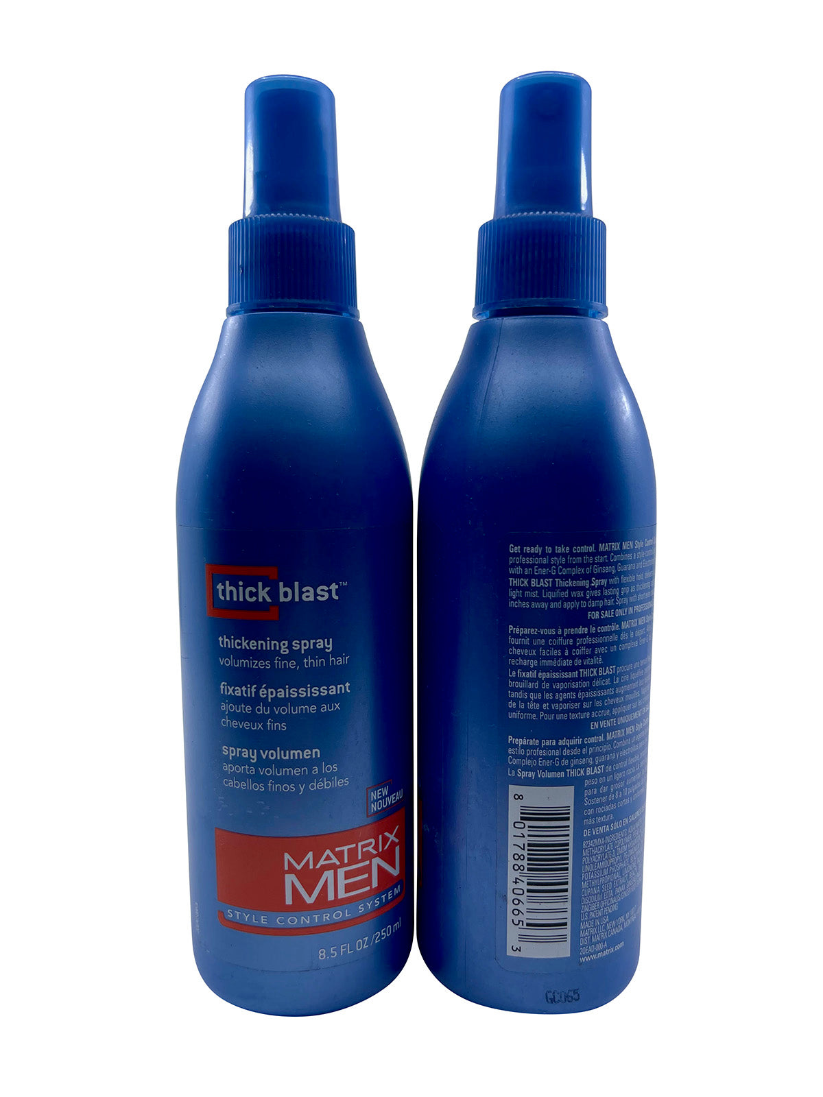 Matrix Men Thickening Spray Fine & Thin Hair 8.5 OZ Set of 2