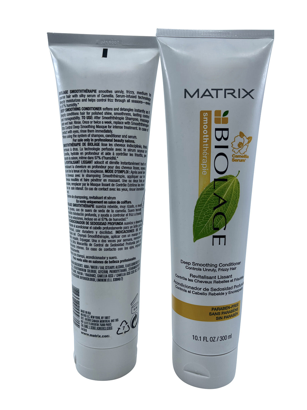 Matrix Biolage Deep Smoothing Conditioner Unruly & Frizzy Hair 10.1 OZ Set of 2