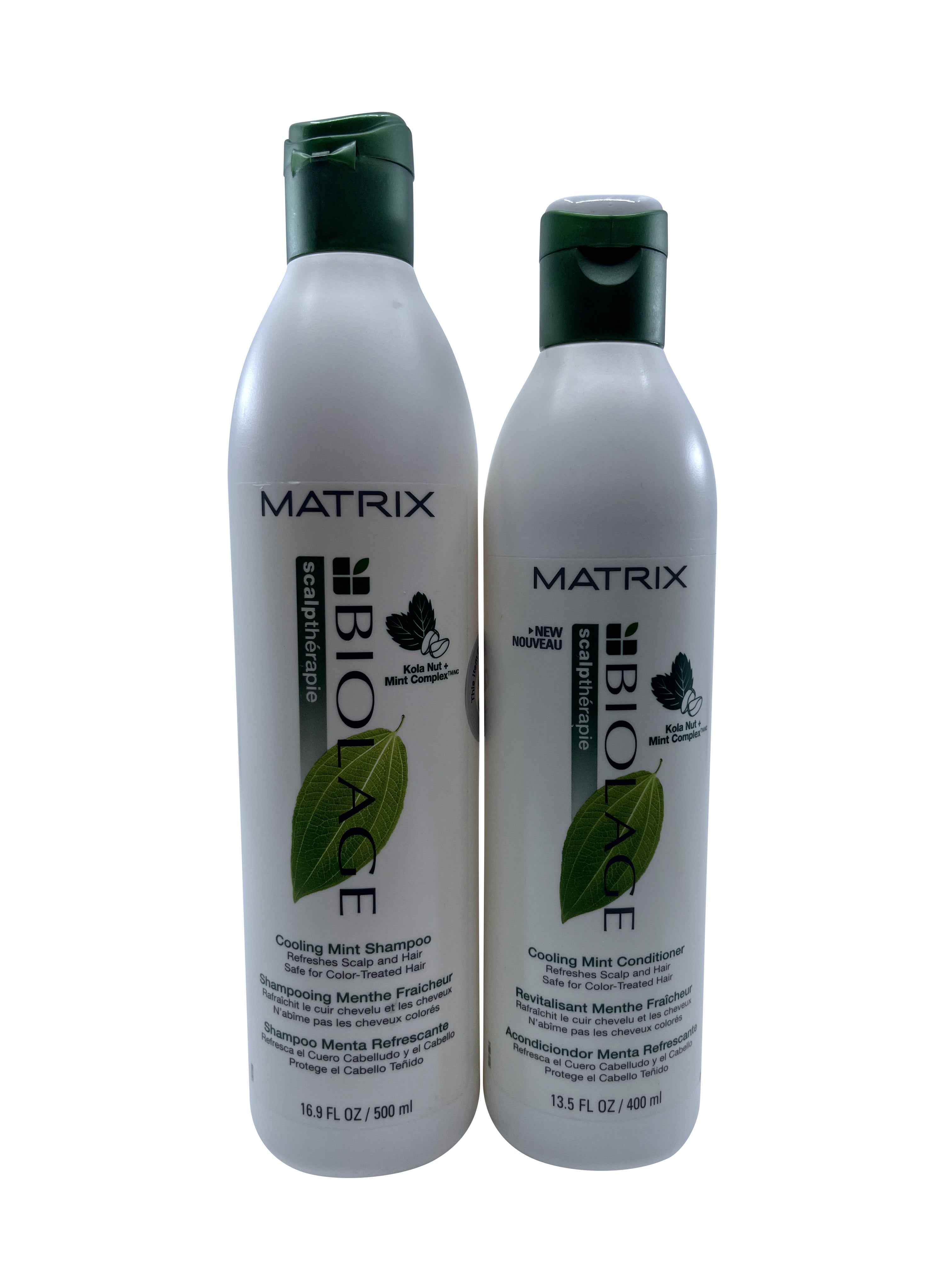 Matrix Biolage Cooling Mint Shampoo 16.9 OZ & Conditioner 13.5 OZ Set