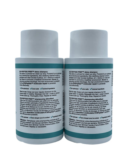 K18 Peptide Prep Detox Shampoo 8.5 OZ Set of 2