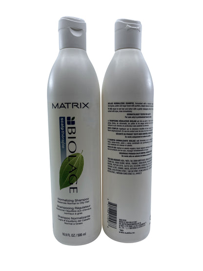 Matrix Biolage Normalizing Shampoo Normal & Oily Hair 16.9 OZ Set of 2