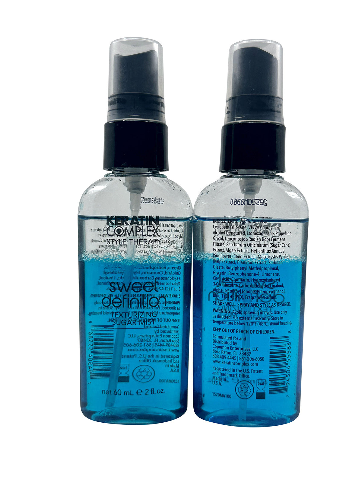 Keratin Complex Sweet Definition Texturizing Sugar Mist 2 OZ Set of 2