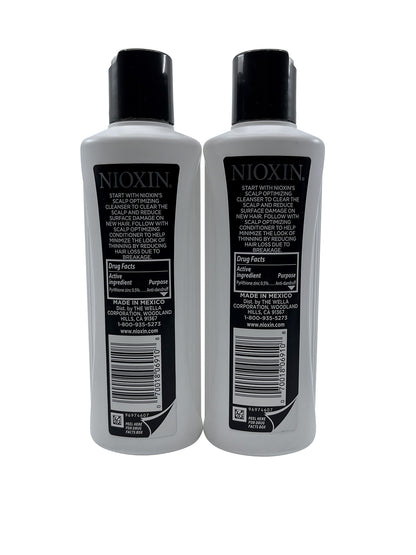 Nioxin Advanced Pyrithione Zinc Dandruff Conditioner Thinning Hair 6.7 OZ 2 pack