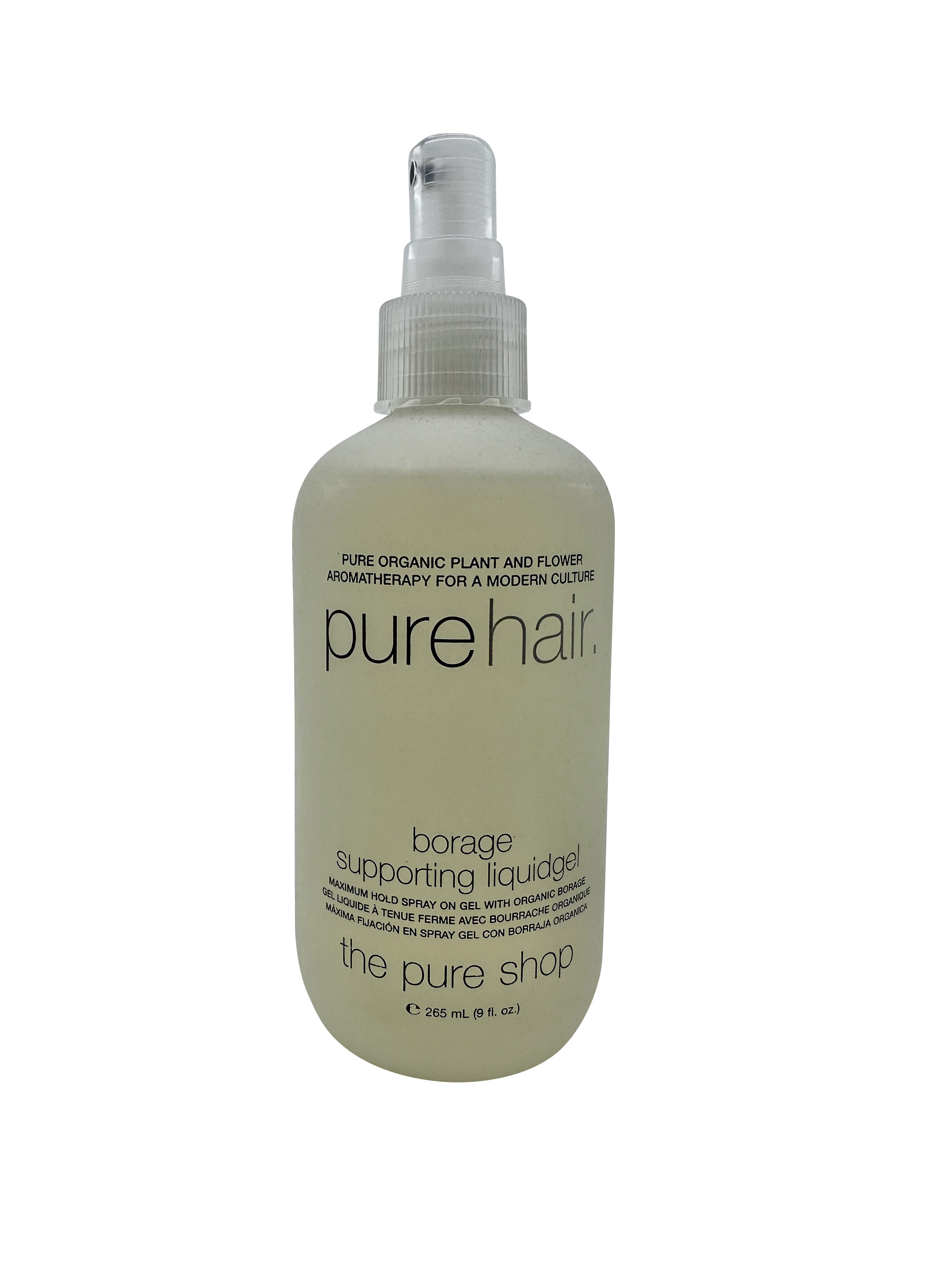 The Pure Shop Pure Hair Borage Supporting Liquidgel 9 OZ
