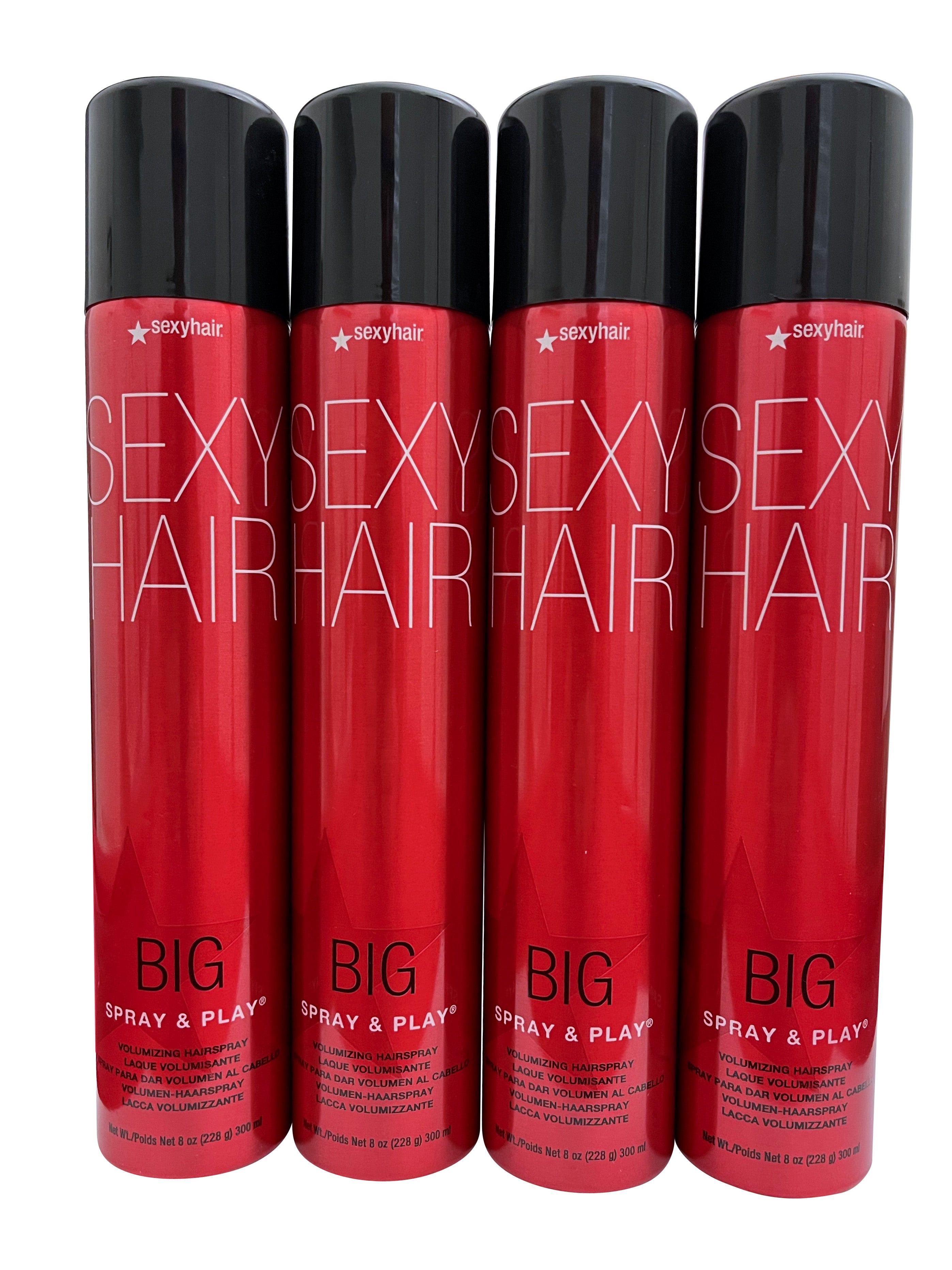 Big Sexy Hair Spray & Play 8 OZ Set of 4