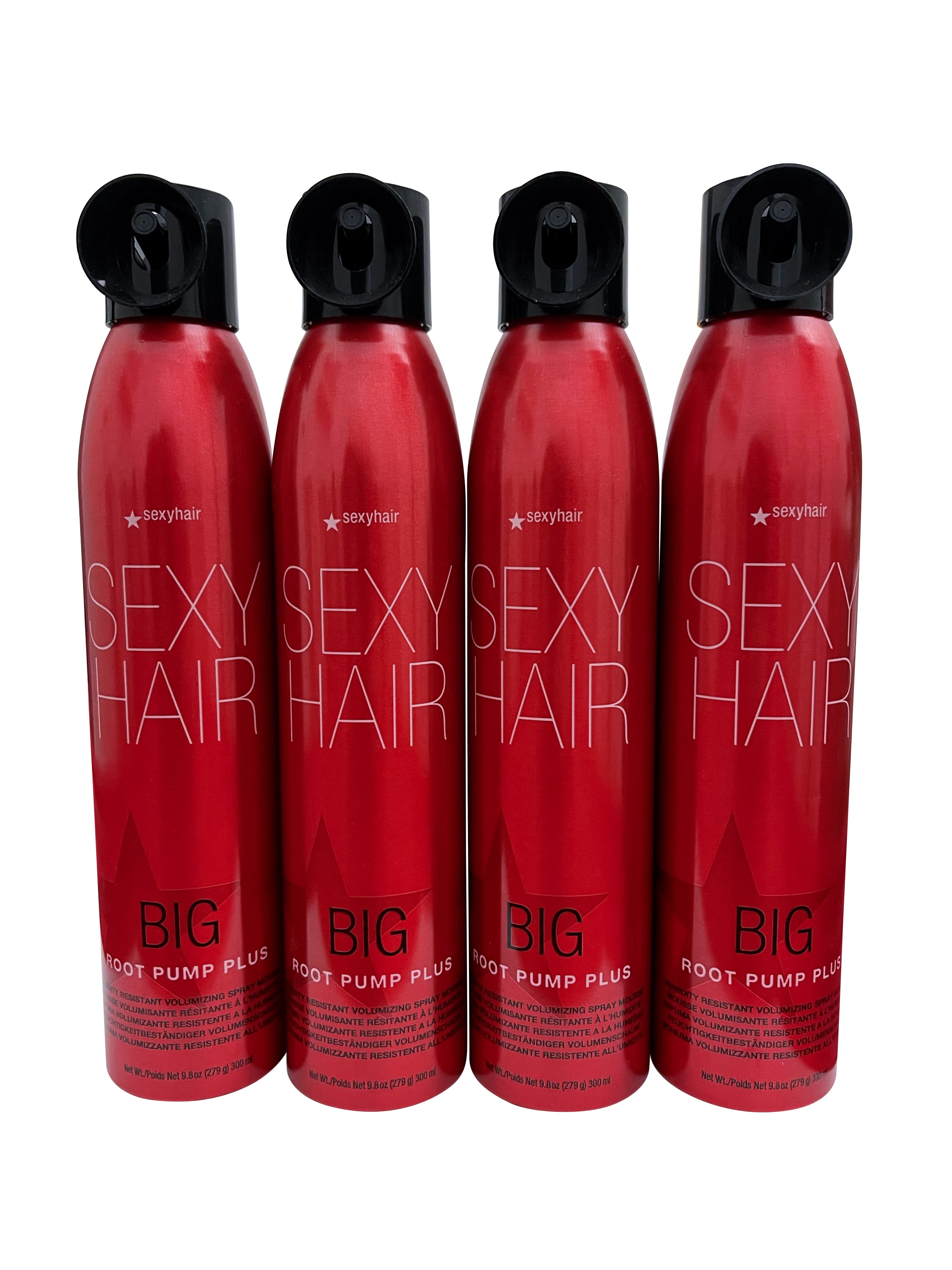 Big Sexy Hair Root Pump Plus 9.8 OZ Set of 4