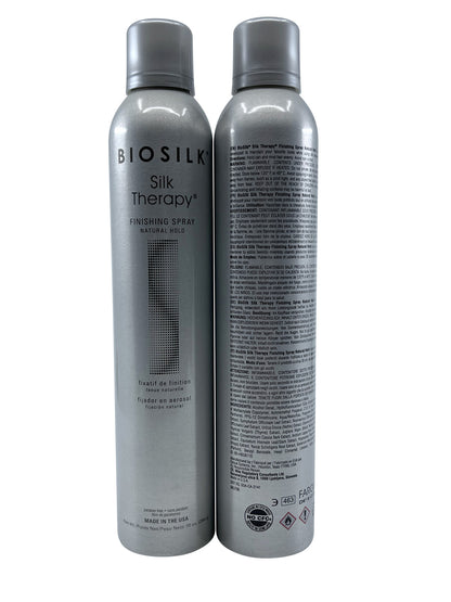 Biosilk Silk Therapy Finishing Spray Natural Hold 10 OZ Set of 2