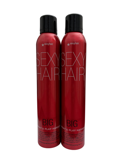 Big Sexy Hair Spray & Play Harder 8 OZ Set of 2