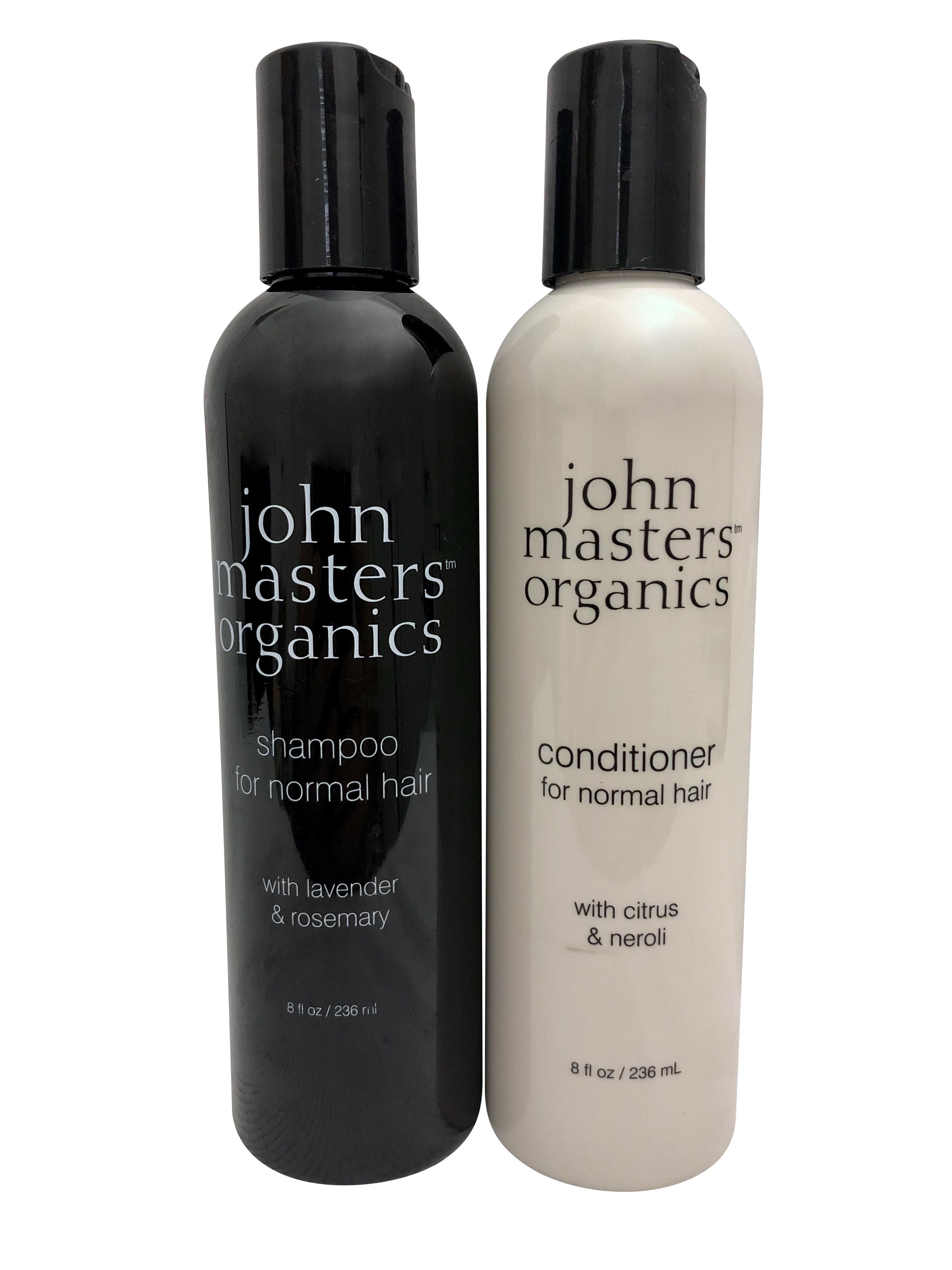 John Masters Lavender Rosemary Shampoo & Conditioner Citrus Neroli Set 8 OZ Ea