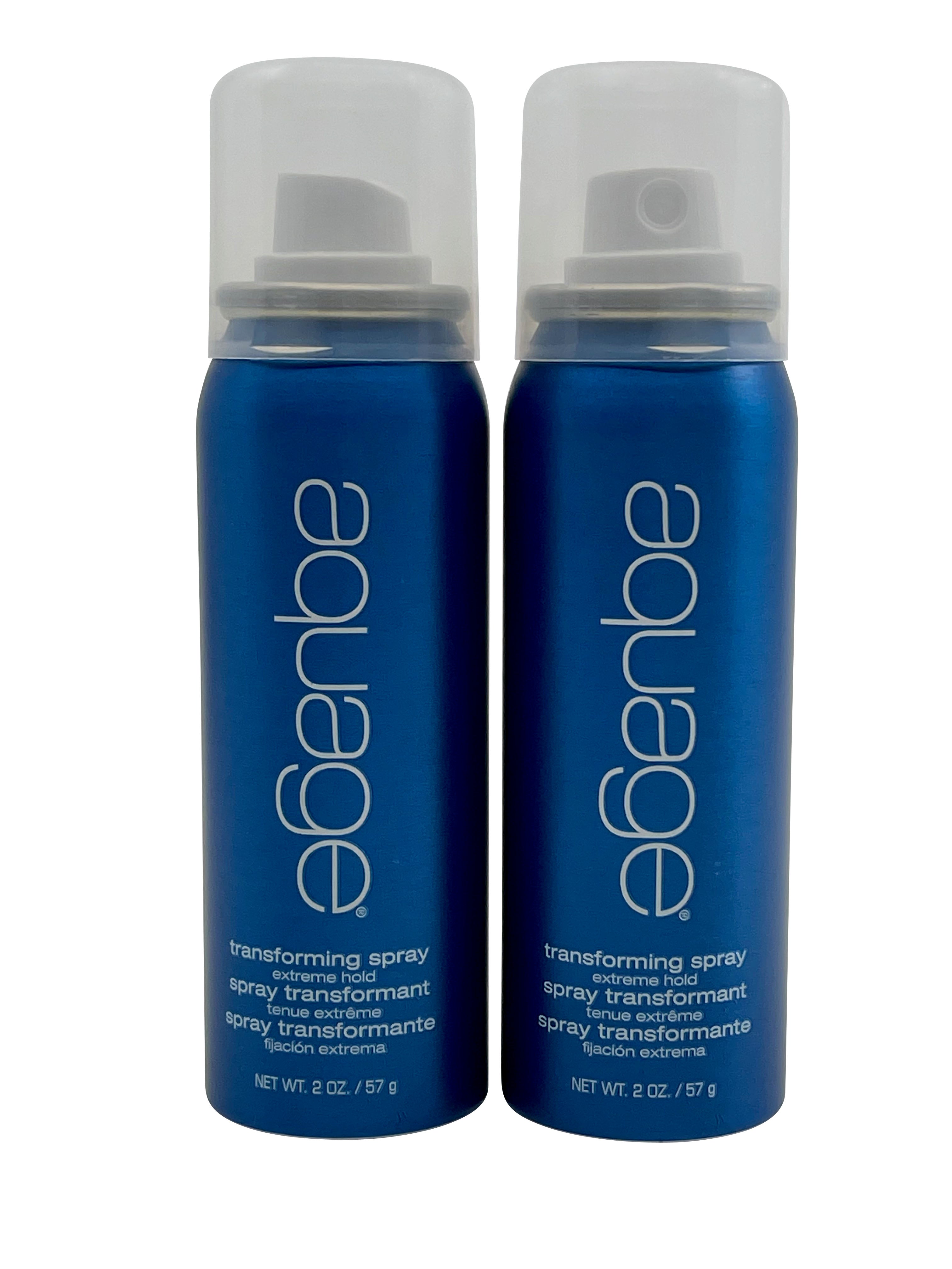 Aquage Transforming Spray Extreme Hold 2 OZ Set of 2