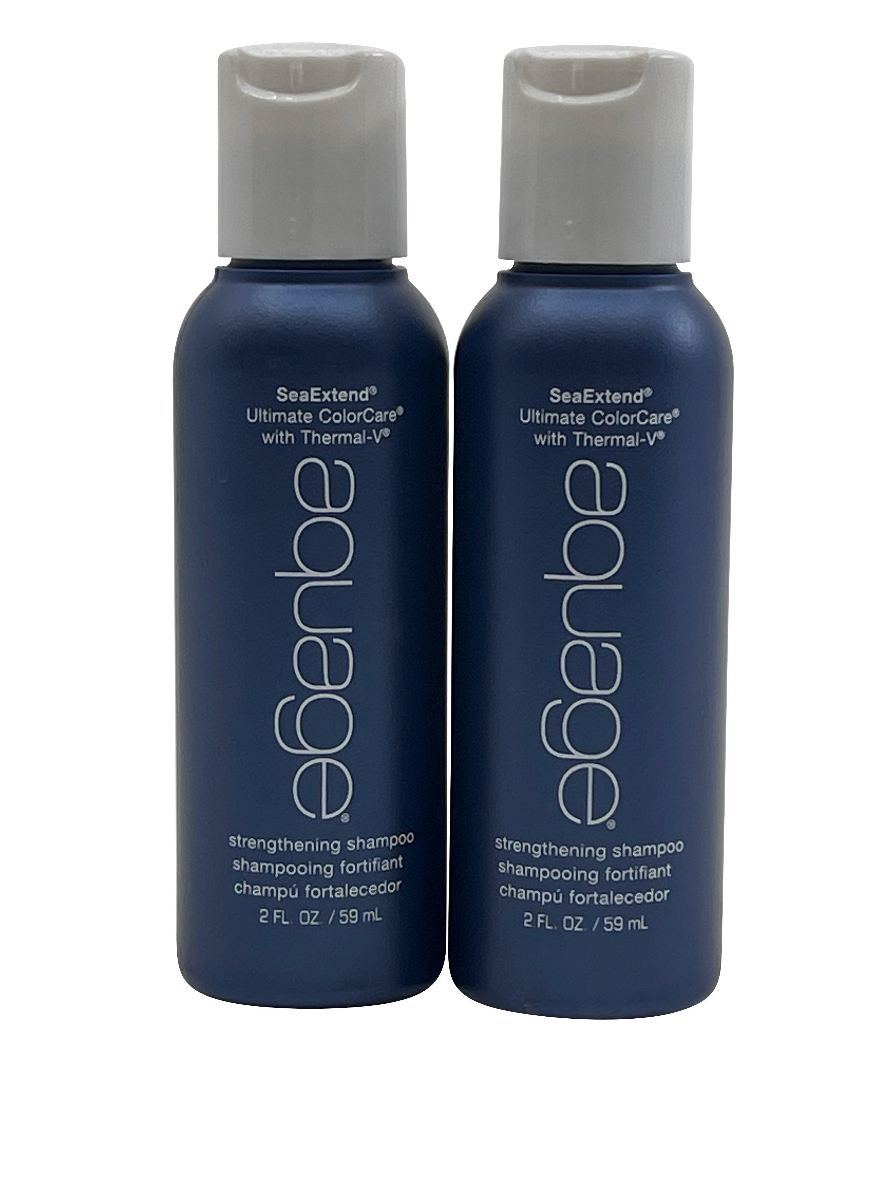 Aquage Strengthening Shampoo 2 OZ Set of 2