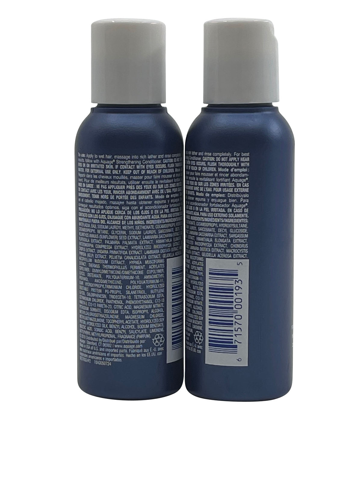 Aquage Strengthening Shampoo 2 OZ Set of 2