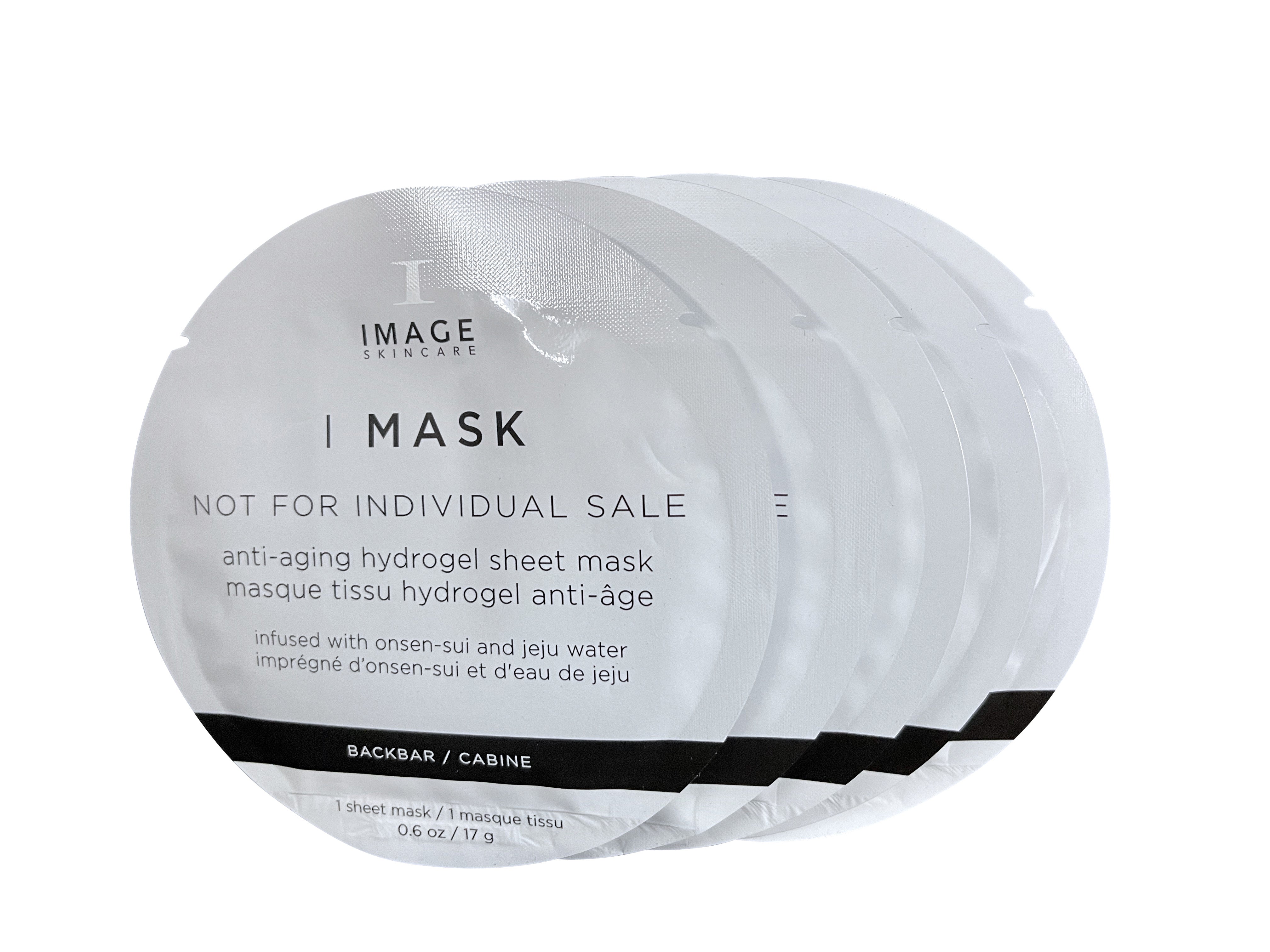 Image Skincare Hydrogel Sheet Mask 0.6 OZ Set of 5