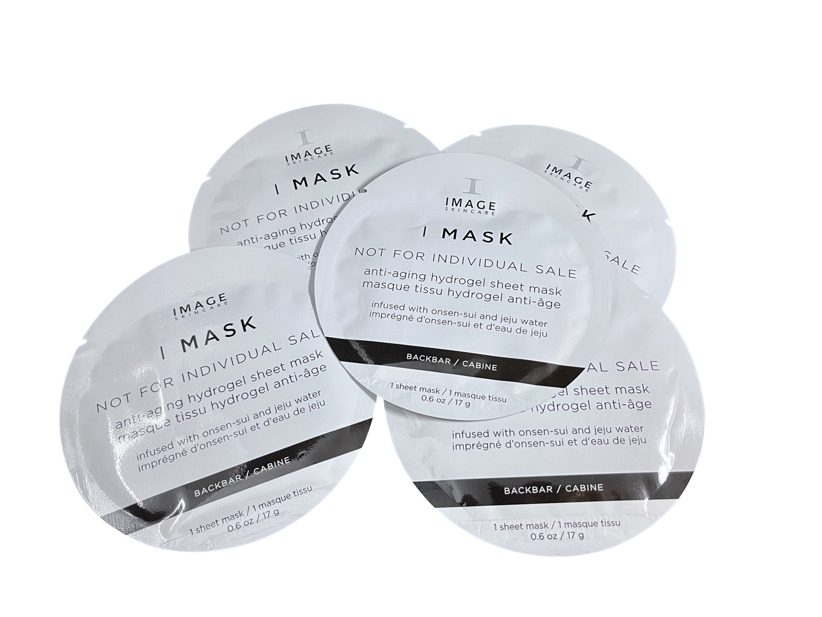 Image Skincare Hydrogel Sheet Mask 0.6 OZ Set of 5