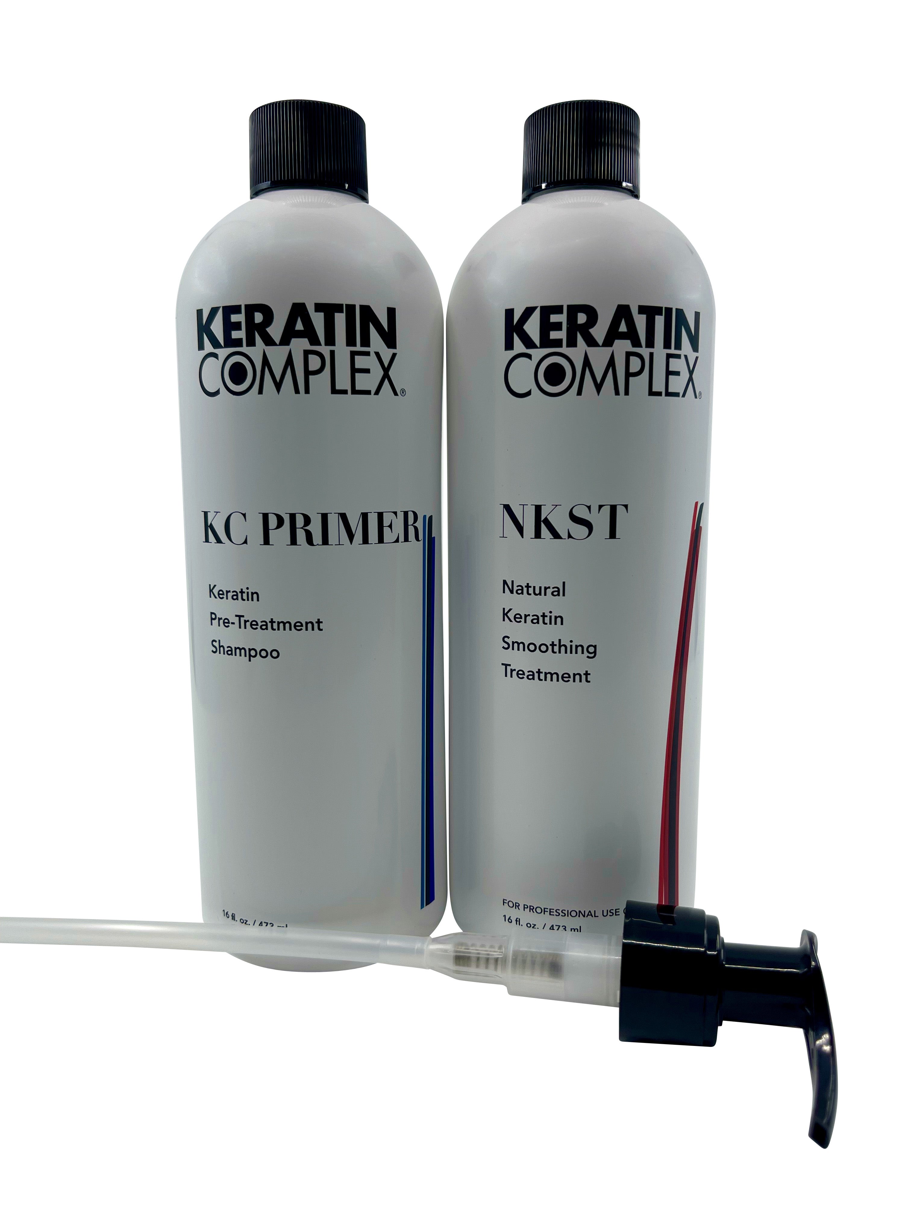 Keratin Complex Pre Treatment Shampoo 16 OZ & Keratin Smoothing Treatment 16 OZ