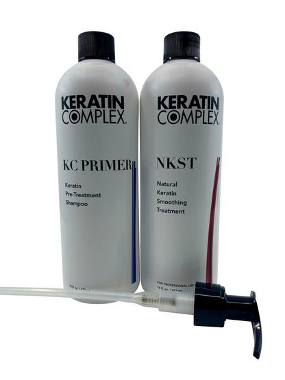 Keratin Complex Pre Treatment Shampoo 16 OZ & Keratin Smoothing Treatment 16 OZ