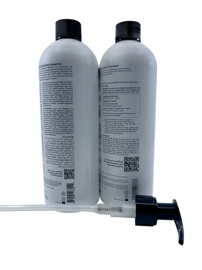 Keratin Complex Pre Treatment Shampoo 16 OZ & Keratin Smoothing Treatment 16 OZ