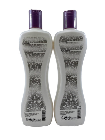 Biosilk Color Therapy Shampoo 12 OZ Set of 2