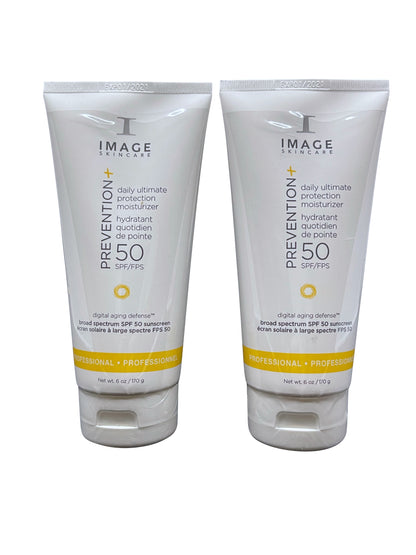 Image Skincare Prevention + Daily Ultimate Protection Moisture SPF 50 6 OZ 2 Pk