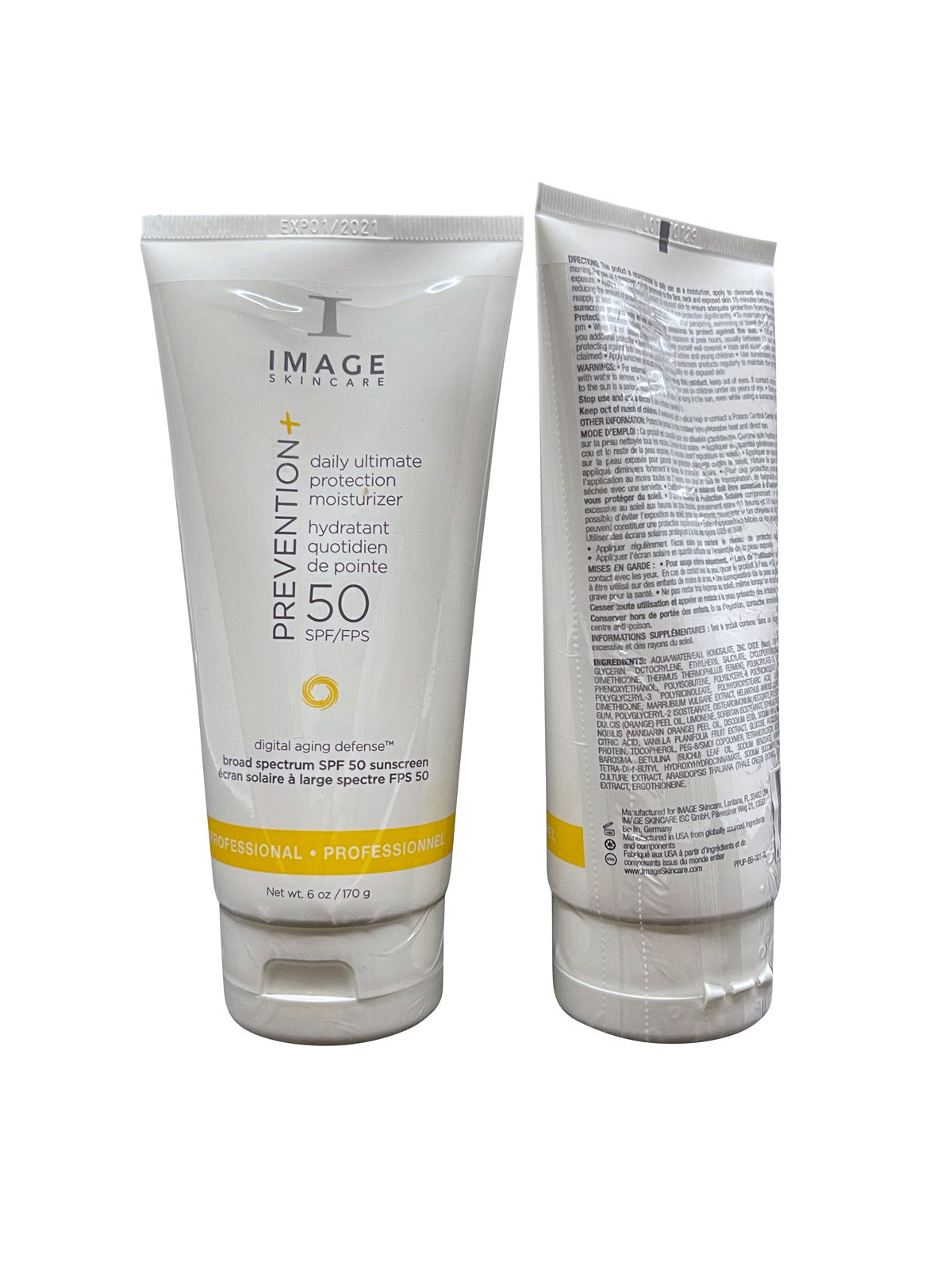 Image Skincare Prevention + Daily Ultimate Protection Moisture SPF 50 6 OZ 2 Pk