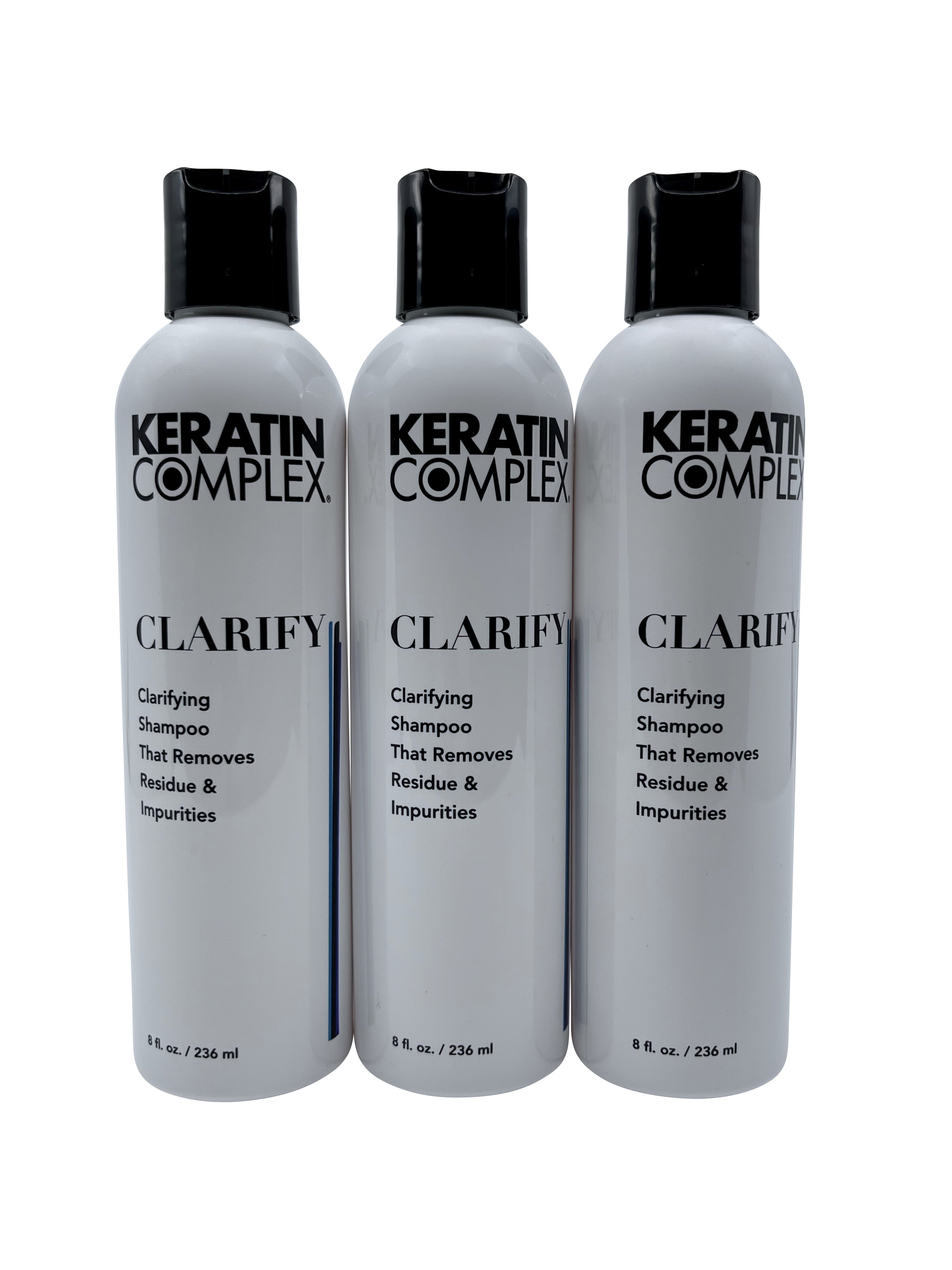 Keratin Complex Clarify Clarifying Shampoo 8 OZ Set of 3