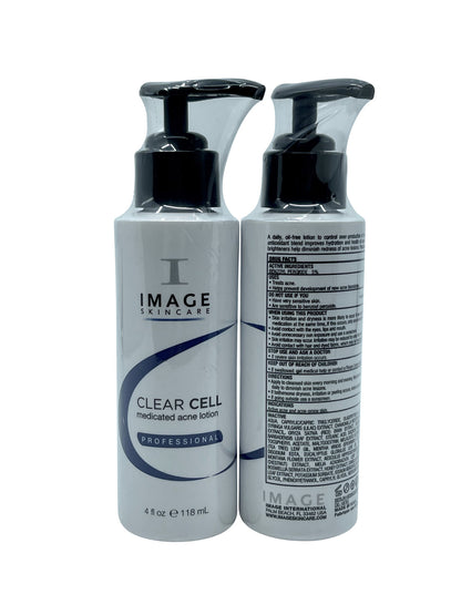 Image Skincare Clear Cell Medicated Acne Lotion 4 OZ Set of 2