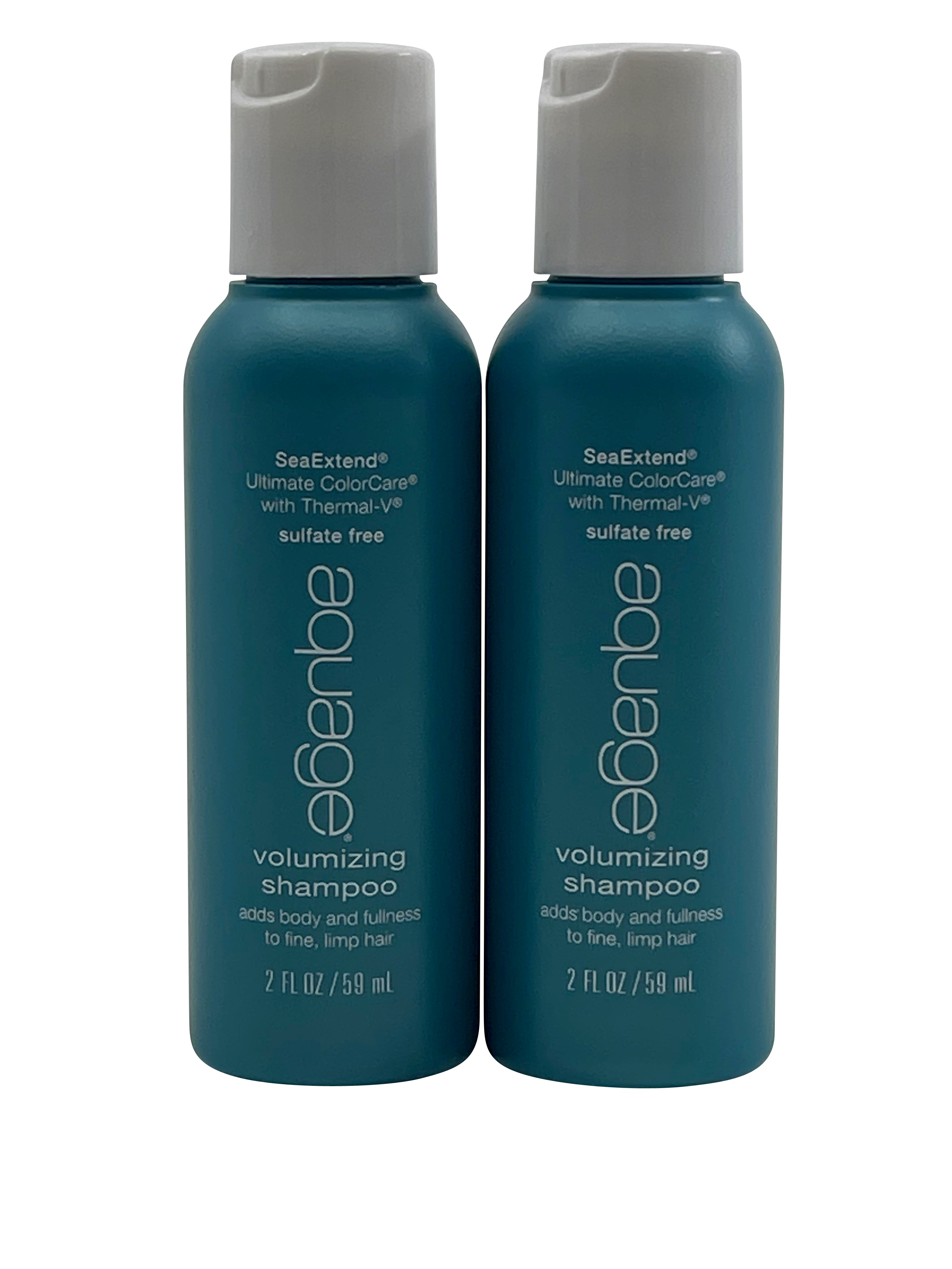 Aquage Volumizing Shampoo Fine & Limp Hair 2 OZ Set of 2