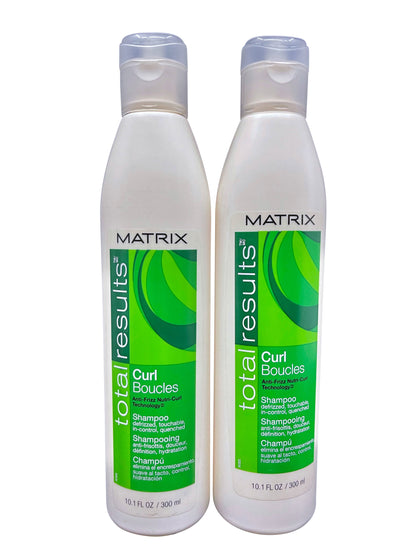 Matrix Total Results Curl Boucles Shampoo 10.1 OZ Set of 2