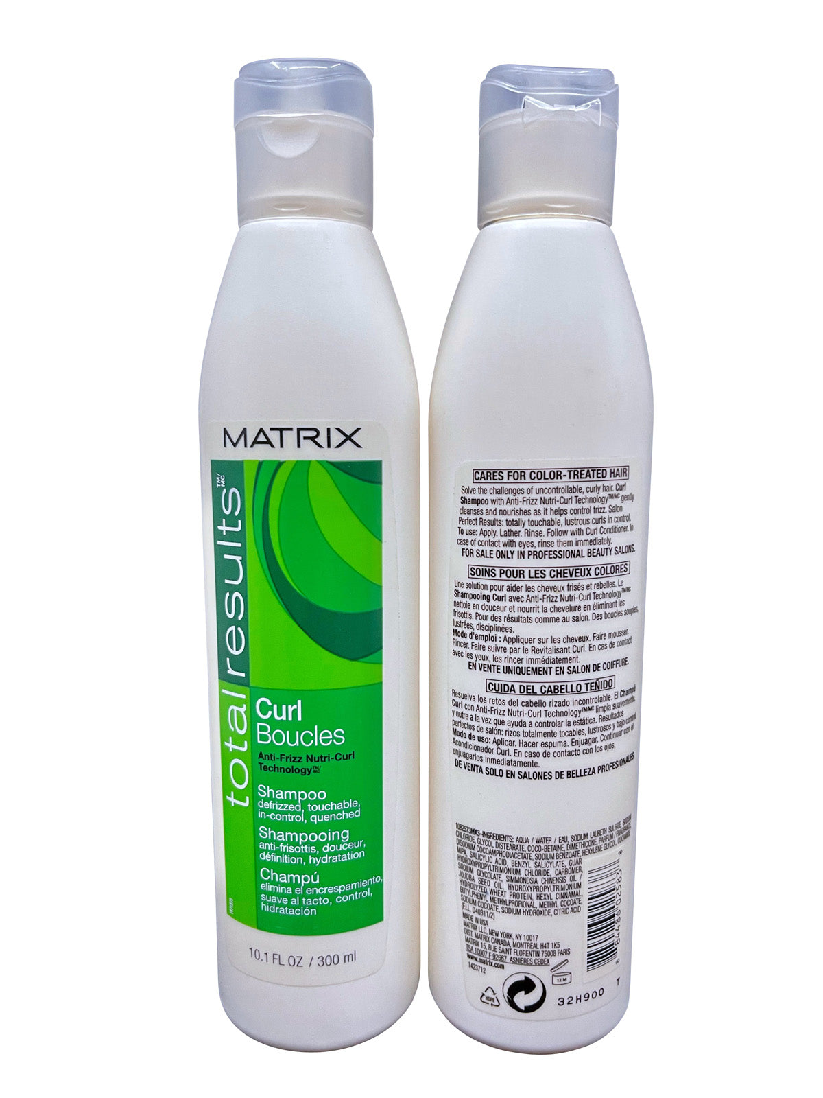 Matrix Total Results Curl Boucles Shampoo 10.1 OZ Set of 2