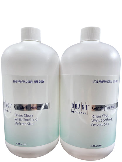 Obagi Medical Gentle Cleanser 33.8 OZ Set of 2