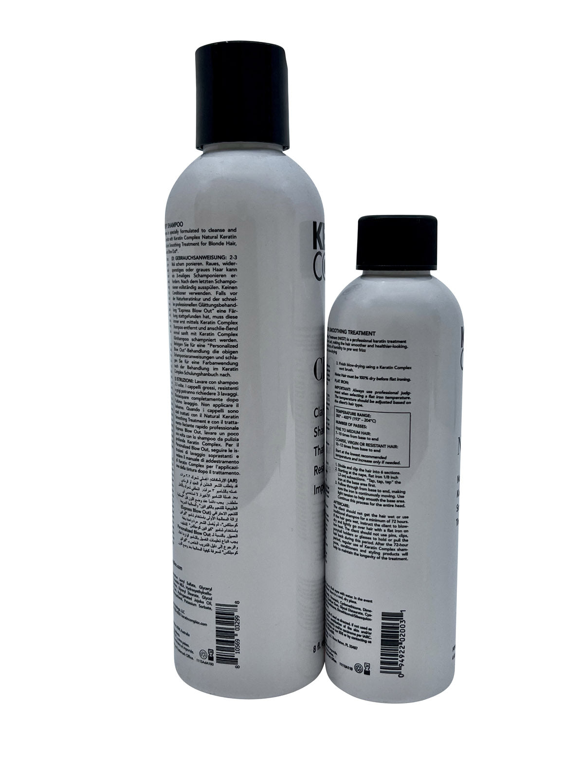 Keratin Complex Clarifying Shampoo 8 OZ & Keratin Smoothing Treatment 4 OZ Set