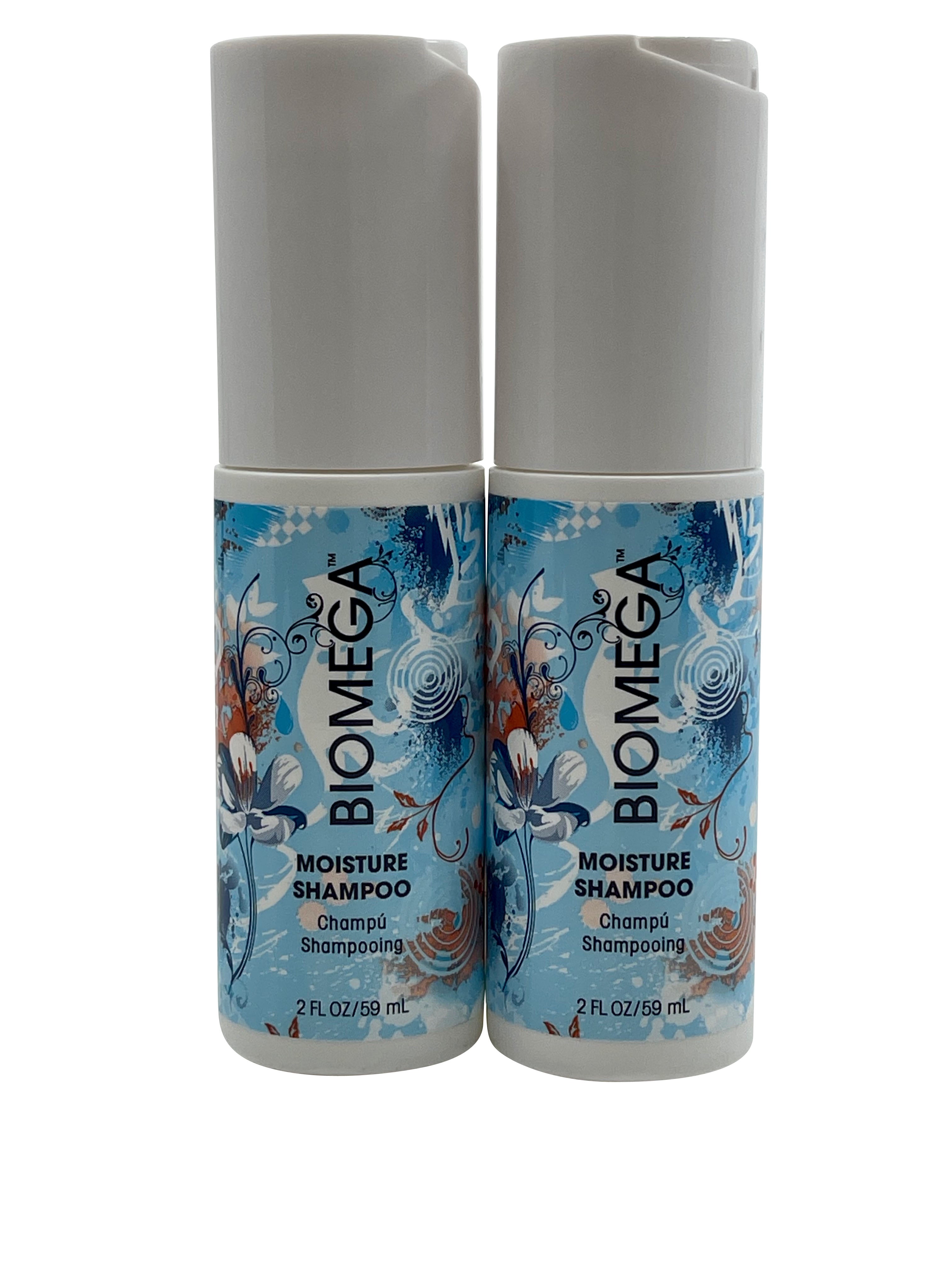 Biomega Moisture Shampoo 2 OZ Set of 2