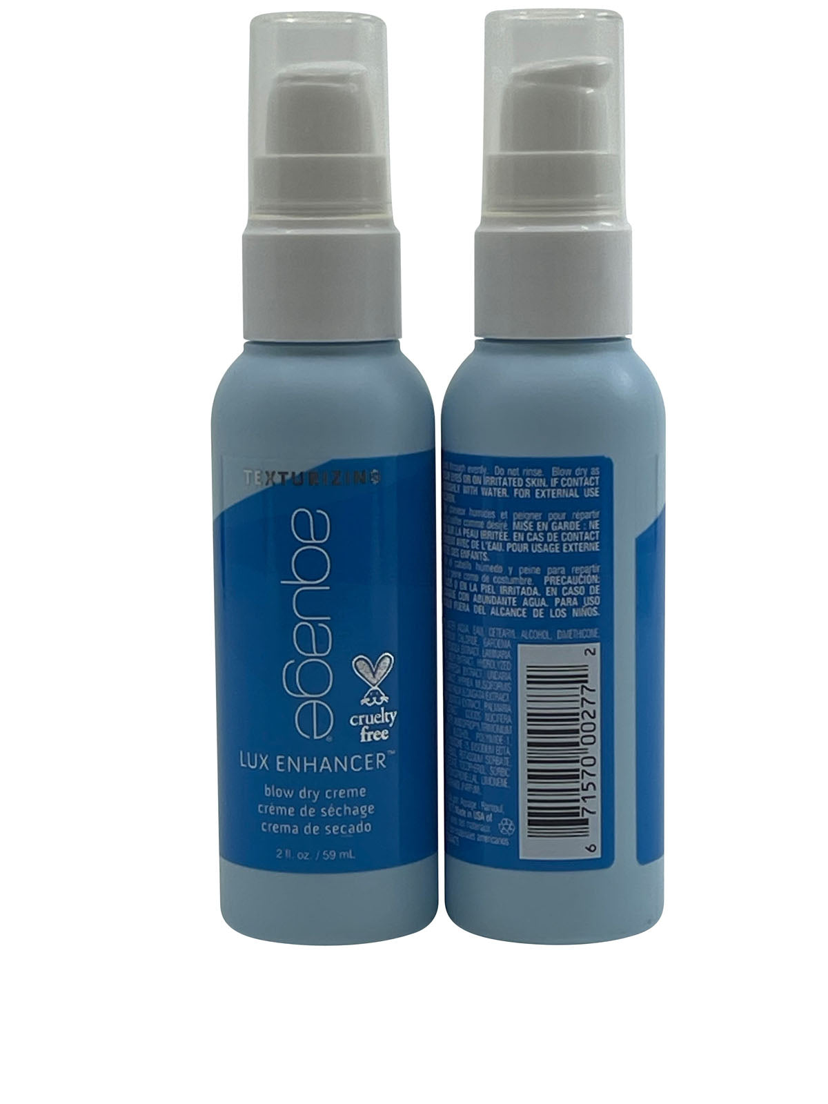 Aquage Lux Enhancer Blow Dry Cream 2 OZ Set of 2