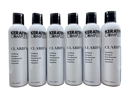 Keratin Complex Clarify Clarifying Shampoo 8 OZ Set of 6