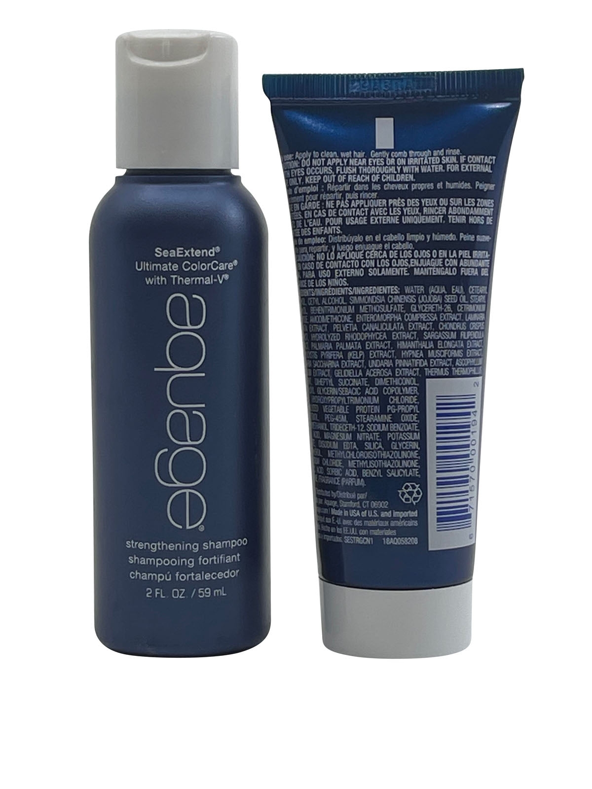 Aquage Strengthening Shampoo 2 OZ & Strengthening Conditioner 1.5 OZ Set