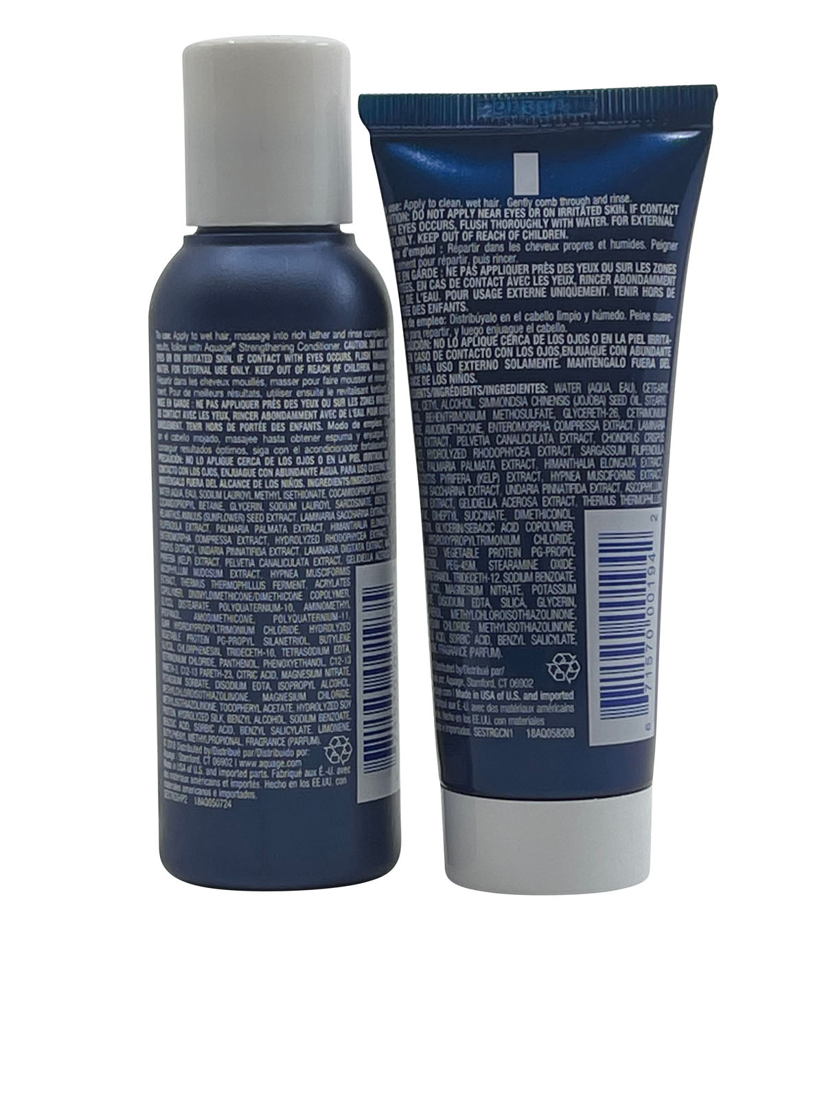 Aquage Strengthening Shampoo 2 OZ & Strengthening Conditioner 1.5 OZ Set