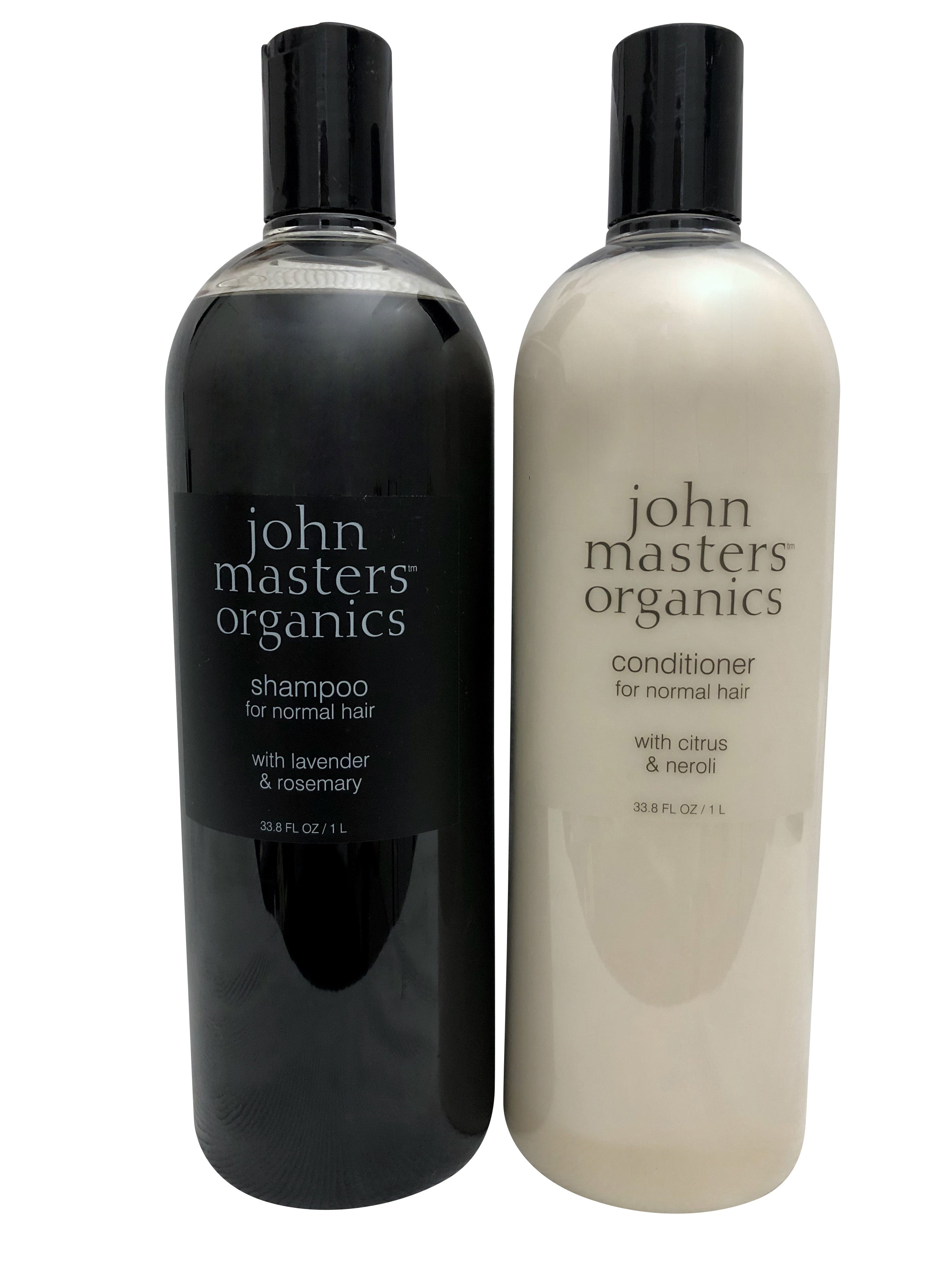 John Masters Lavender Rosemary Shampoo & Conditioner Citrus Ner Set 33.8 OZ Ea